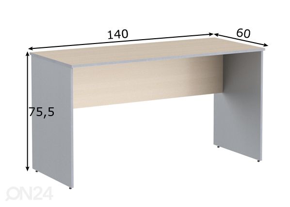 Рабочий стол Imago 140 cm размеры