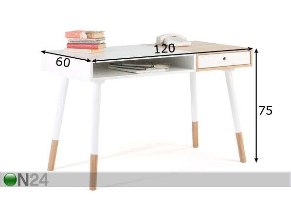 Рабочий стол Sonnenblick Desk размеры