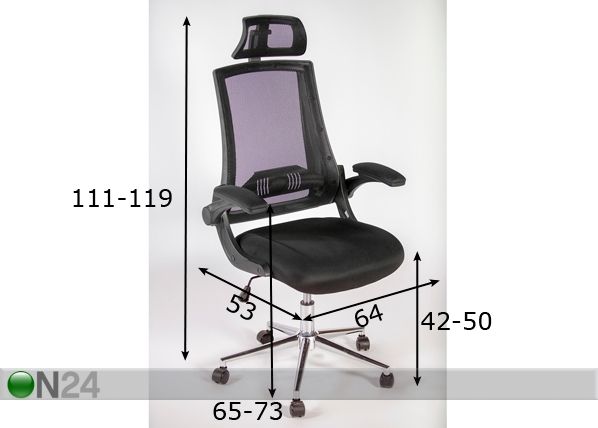 Рабочий стул Corona размеры