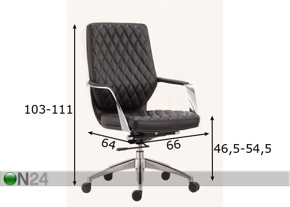 Рабочий стул Firenze размеры
