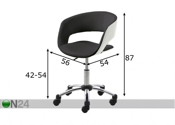 Рабочий стул Grace размеры