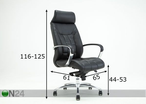 Рабочий стул Series-11 размеры