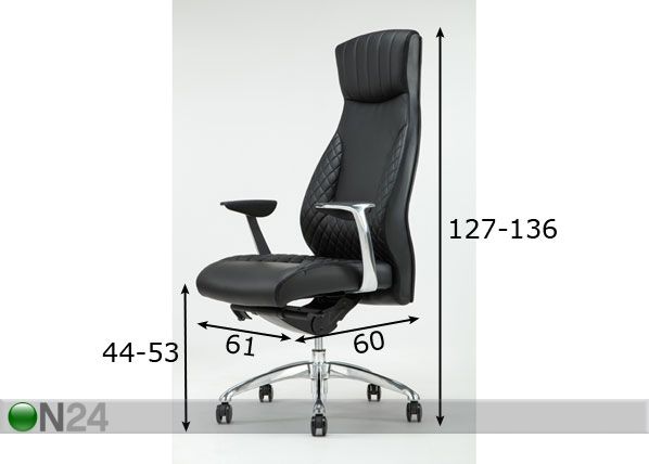 Рабочий стул Series-15 размеры