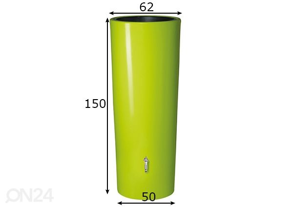 Резервуар для воды Color Apple размеры