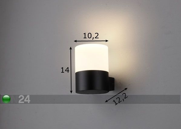 Светильник для фасада, IP65 размеры