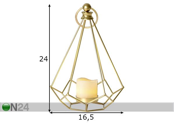 Свеча LED Фонарь Edge размеры