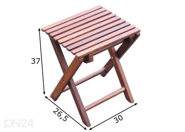 Складной стул из дерева размеры