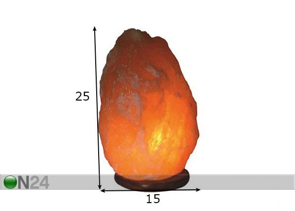 Соляная лампа 6-9kg размеры