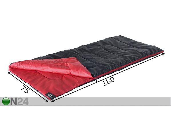 Спальный мешок High Peak Ranger антрацит / красный размеры