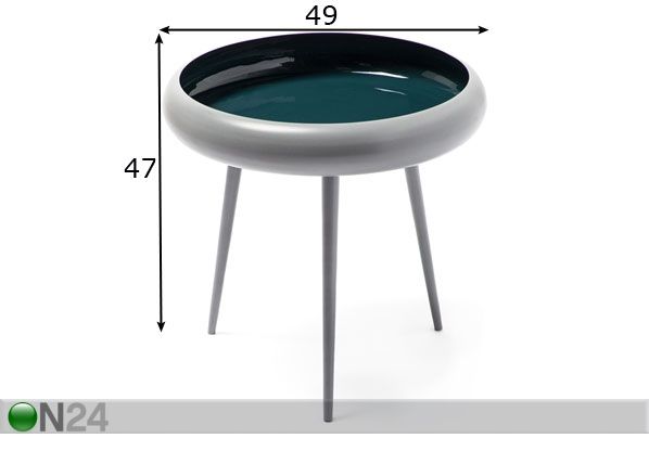 Столик Ø 49 см размеры