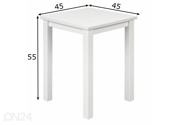 Столик / прикроватный столик Vita размеры