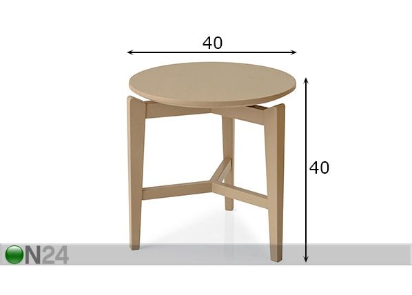 Столик Symbol Ø40 cm размеры