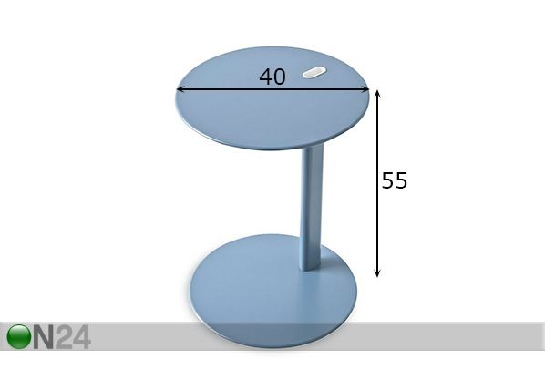 Столик Tender Ø40 cm размеры
