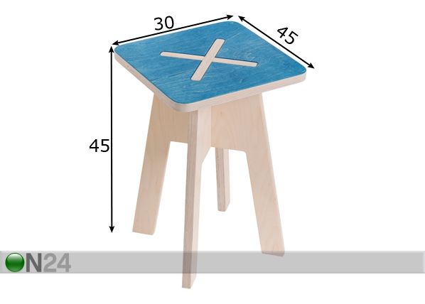 Стул / табурет h45 cm размеры