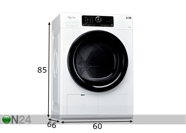 Сушильная машина Whirlpool HSCX 10430 размеры