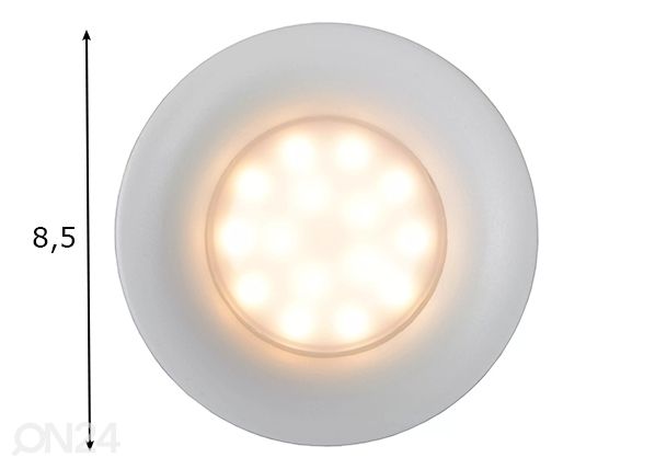 Точечный светильник ZIVA White размеры