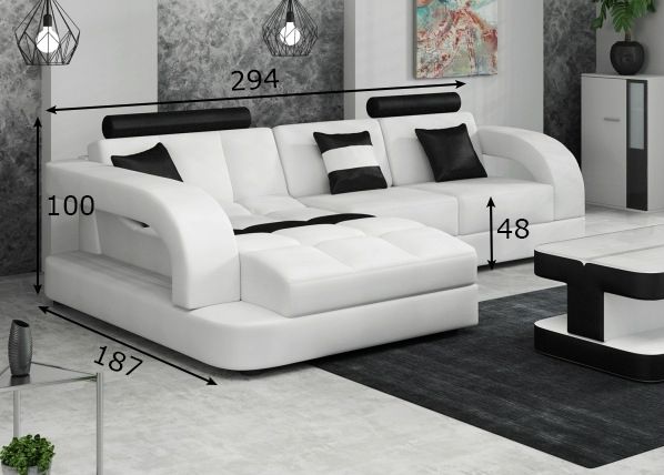 Угловой диван Douglas размеры