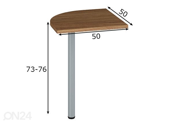Удлинение для рабочего стола размеры