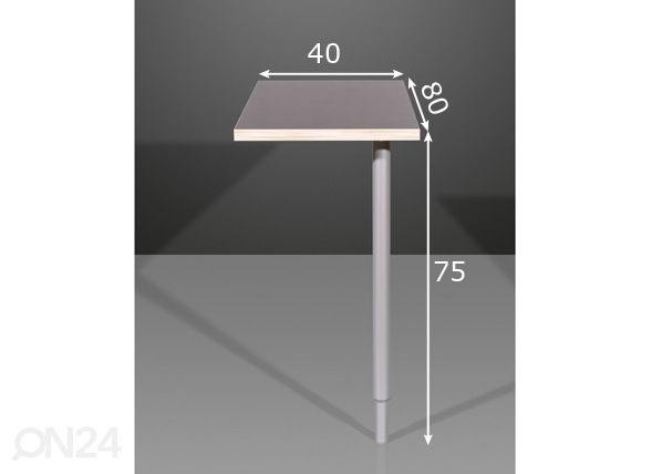 Удлинение стола Duo размеры