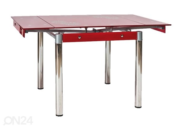 Удлиняющийся обеденный стол 80x80-131 cm