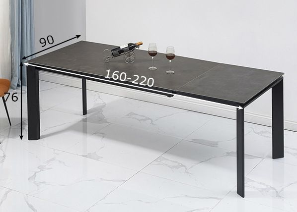 Удлиняющийся обеденный стол Tische 160-220x90 cm размеры