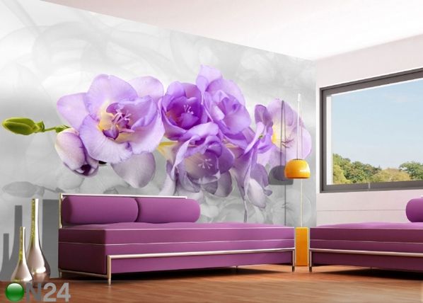 Флизелиновые фотообои 3D orchid 360x270 см