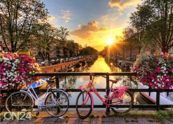 Флизелиновые фотообои Amsterdam Channels 360x270 cm