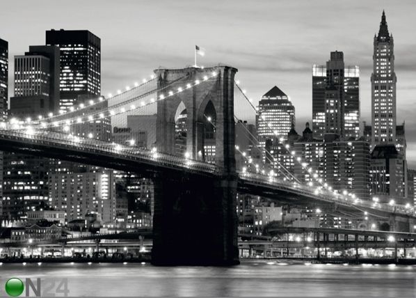 Флизелиновые фотообои Brooklyn bridge 360x270 см