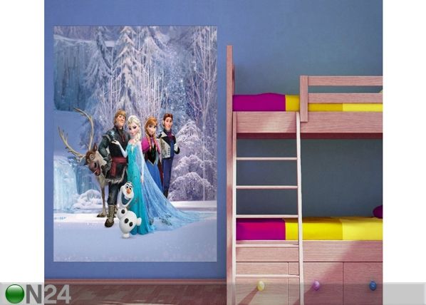 Флизелиновые фотообои Disney Ice Kingdom 180x202 cm
