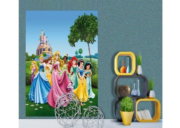 Флизелиновые фотообои Disney Princess 180x202 cm