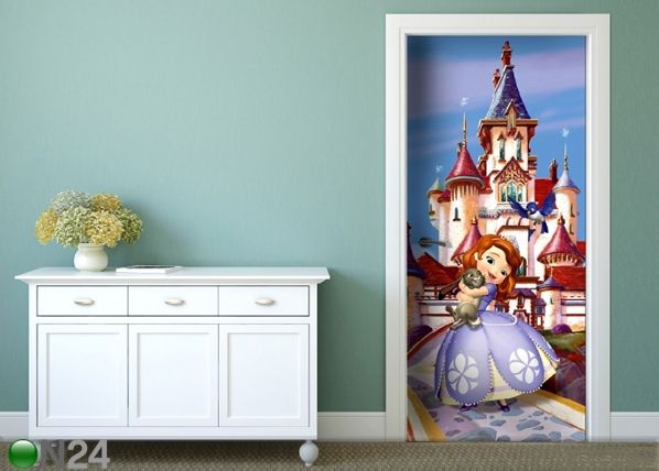 Флизелиновые фотообои Disney Sofia at the castle 90x202 см