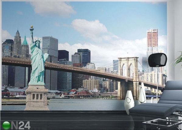 Флизелиновые фотообои Statue of Liberty 360x270 см