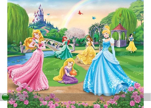 Фотообои Disney принцессы 244x305 cm