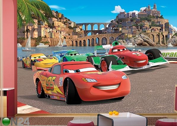 Фотообои Disney Cars 2 Race 360x254 см