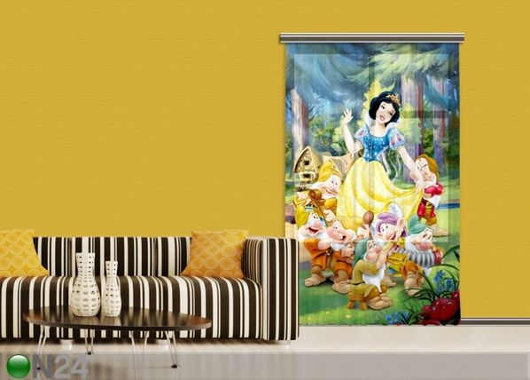 Фотоштора Disney Snow White 140x245 см