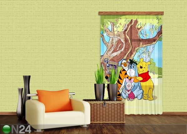 Фотоштора Disney Winnie the Pooh and Friends 140x245 см