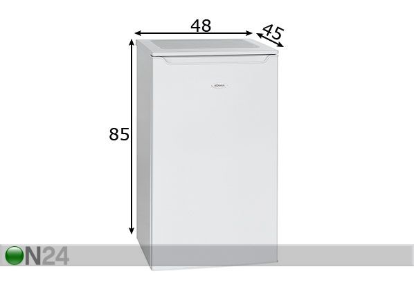 Холодильник Bomann размеры