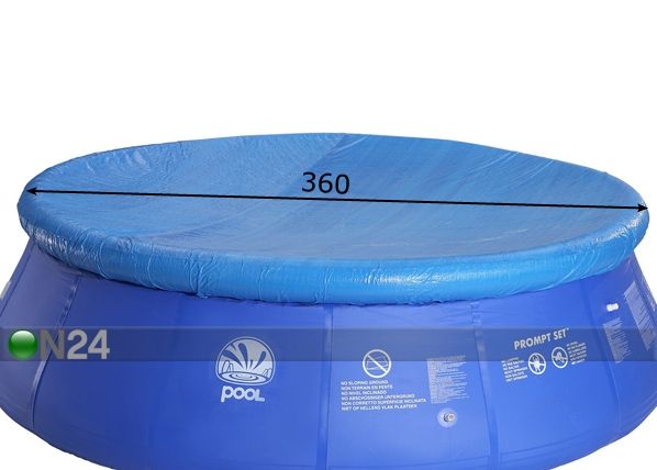 Чехол для бассейна 360 cm размеры