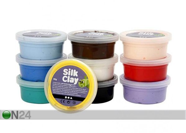 Шелковистая глина для лепки Silk Clay 10x40 g