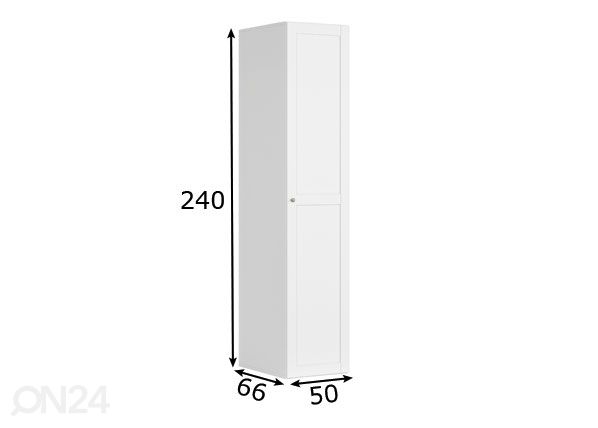 Шкаф платяной 50 cm размеры