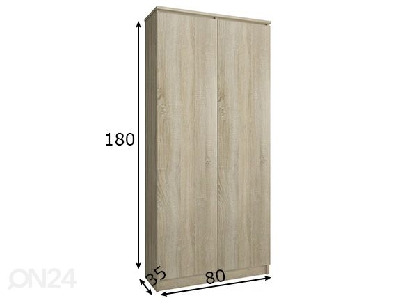 Шкаф 80 cm размеры