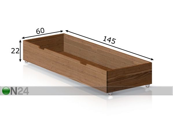 Ящик кроватный Classic 3 размеры