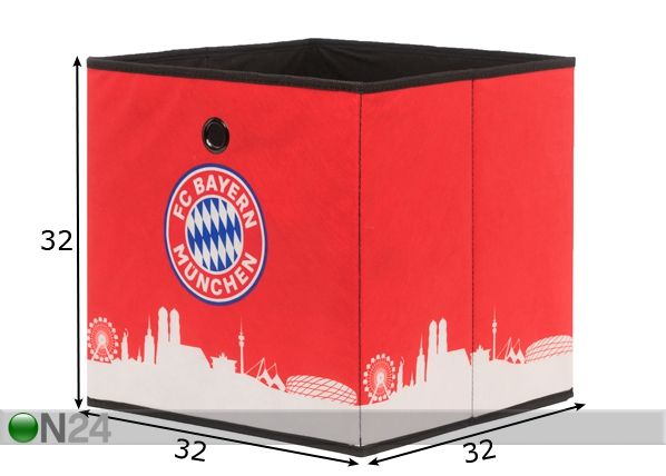 Ящик FC Bayern размеры