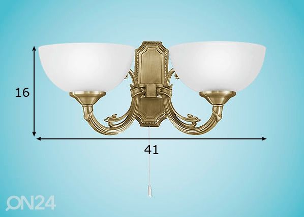 Eglo настенный светильник Savoy 2 размеры