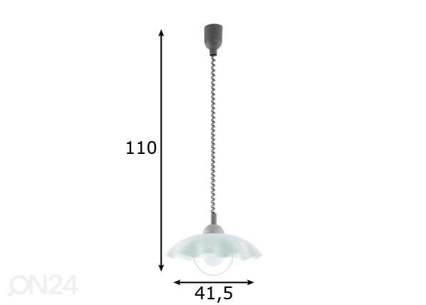 Eglo подвесной светильник Brenda размеры