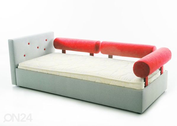 Funnest детская кровать Nest 70x155 cm + 3 рулонные подушки