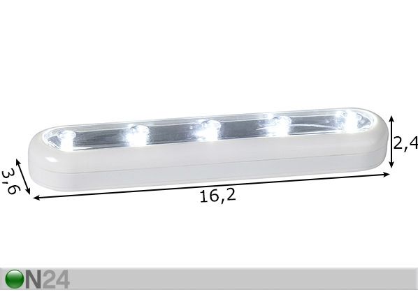LED лампа размеры