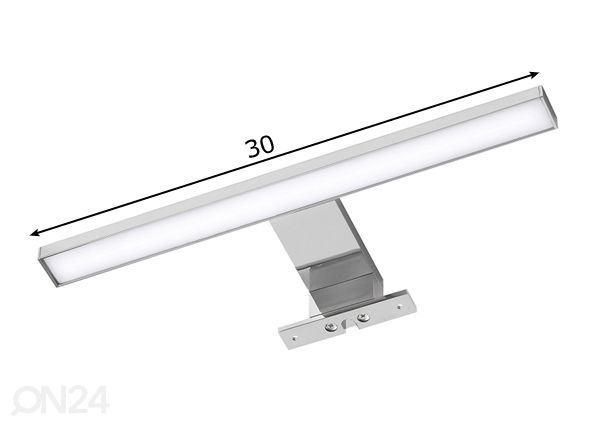 LED светильник для зеркала размеры