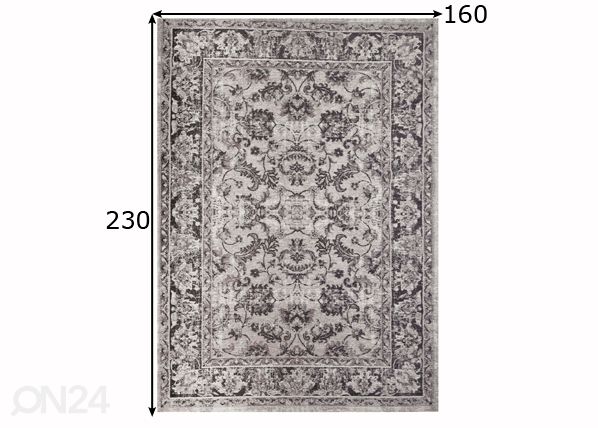 Magic home ковёр Tebriz 160x230 cm размеры