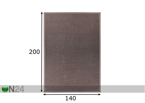 Narma newWeave® шенилловый ковер Helme linen 140x200 cm размеры